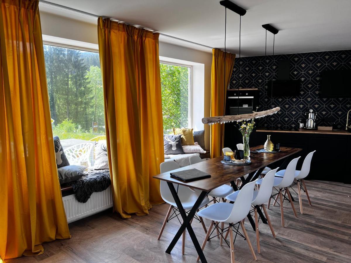 Bavaria Mountain Lodge Ski Arber Osser Bayrischer Wald Designer Ferienwohnung Lohberg Exterior foto